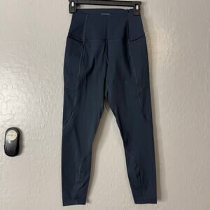 LNDR Fatal Attraction 7/8 Leggings, Marine, S